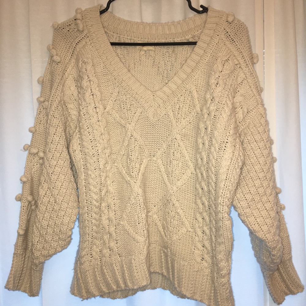 Anthropologie Popcorn Sweater